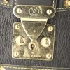 Louis Vuitton Affriolant bag worn on the shoulder or carried in the hand in black suhali leather - Detail D4 thumbnail