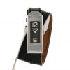 Hermes Kelly 2 wristwatch watch in stainless steel Ref:  KT1.210 Circa  2000 - 360 thumbnail