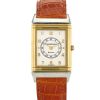 Jaeger-LeCoultre Reverso-Classic watch in gold and stainless steel - 00pp thumbnail