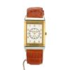 Jaeger-LeCoultre Reverso-Classic watch in gold and stainless steel - 360 thumbnail