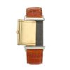 Jaeger-LeCoultre Reverso-Classic watch in gold and stainless steel - Detail D2 thumbnail