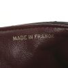 Sac bandoulière Chanel Mini Timeless en cuir matelassé noir - Detail D4 thumbnail