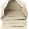 Chloé Drew mini shoulder bag in beige and gold leather - Detail D2 thumbnail