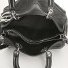 Bolso de mano Dior Granville Polochon en cuero cannage negro - Detail D3 thumbnail