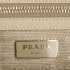 Prada Bauletto handbag in beige leather saffiano - Detail D3 thumbnail