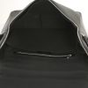 Louis Vuitton Messenger shoulder bag in black taiga leather and black canvas - Detail D2 thumbnail