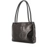 Chanel Grand Shopping handbag in black leather - 00pp thumbnail