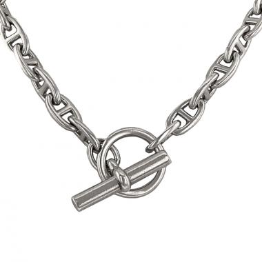 Collar Hermes Chaine d'Ancre modelo pequeño en plata