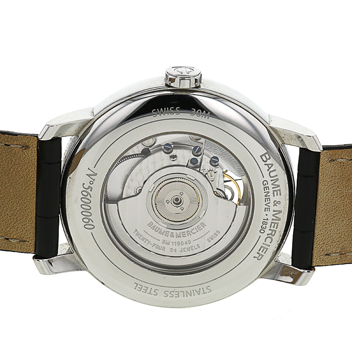 Baume & Mercier Classima watch in stainless steel - Detail D2
