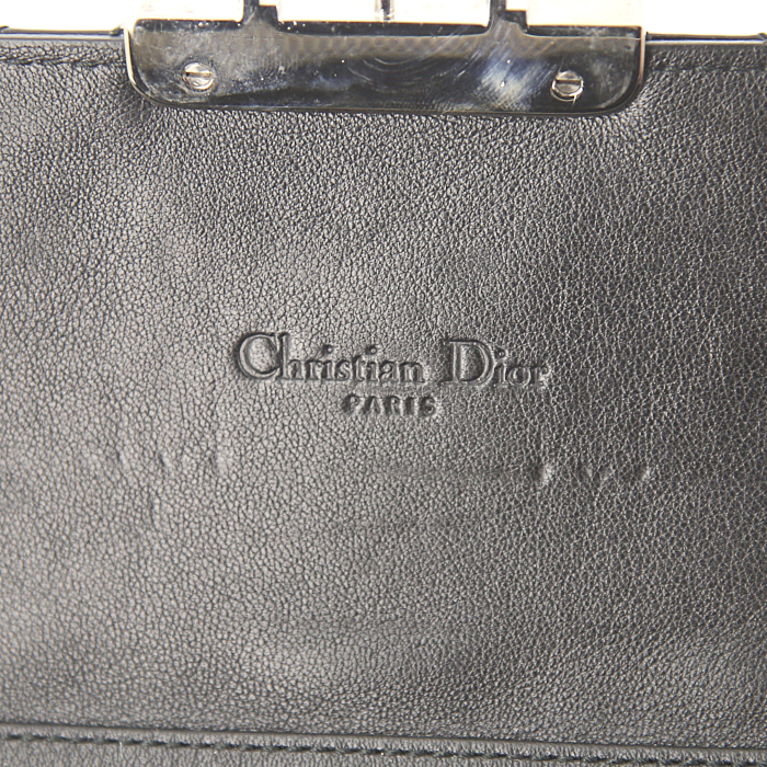 Dior New Look pouch in black patent leather - Detail D3