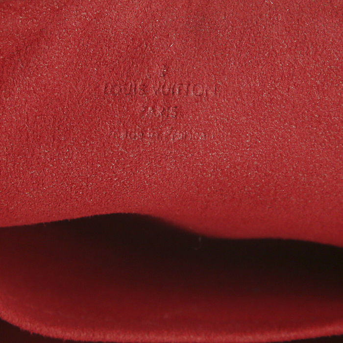 Bolso de mano Louis Vuitton Highbury en lona a cuadros ébano - Detail D3