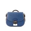Louis Vuitton Eden small model shoulder bag in blue and black epi leather - 360 thumbnail