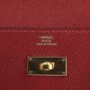Billetera Hermès Kelly en cuero epsom rojo - Detail D3 thumbnail
