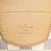Sac à main Louis Vuitton Stresa en toile damier azur et cuir naturel - Detail D3 thumbnail