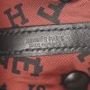 Hermes Garden shopping bag in black leather taurillon clémence - Detail D3 thumbnail