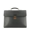 Louis Vuitton Laguito briefcase in dark green taiga leather - 360 thumbnail