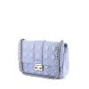 Bolso de mano Dior Miss Dior Promenade en cuero cannage azul claro - 00pp thumbnail