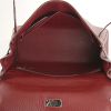 Hermes Kelly 32 cm handbag in red leather taurillon clémence - Detail D3 thumbnail