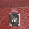 Bolso de mano Hermes Kelly 32 cm en cuero taurillon clémence rojo - Detail D4 thumbnail