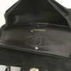 Chanel Timeless handbag in black quilted suede - Detail D3 thumbnail