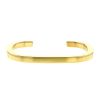 Square open Dinh Van Maillons bangle in yellow gold - 00pp thumbnail