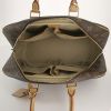 Louis Vuitton Deauville handbag in monogram canvas and natural leather - Detail D2 thumbnail