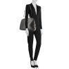 Louis Vuitton Brea medium model handbag in black epi leather - Detail D1 thumbnail