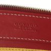Goyard Okinawa handbag in red monogram canvas and red leather - Detail D3 thumbnail