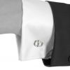 Hermes Chaine d'Ancre pair of cufflinks in silver - Detail D1 thumbnail