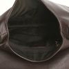 Dior Saddle handbag in brown leather - Detail D2 thumbnail