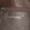 Chanel Grand Shopping shopping bag in brown leather - Detail D3 thumbnail