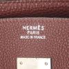 Hermes Birkin 35 cm handbag in burgundy togo leather - Detail D3 thumbnail