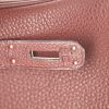 Bolso de mano Hermes Birkin 35 cm en cuero togo color burdeos - Detail D4 thumbnail