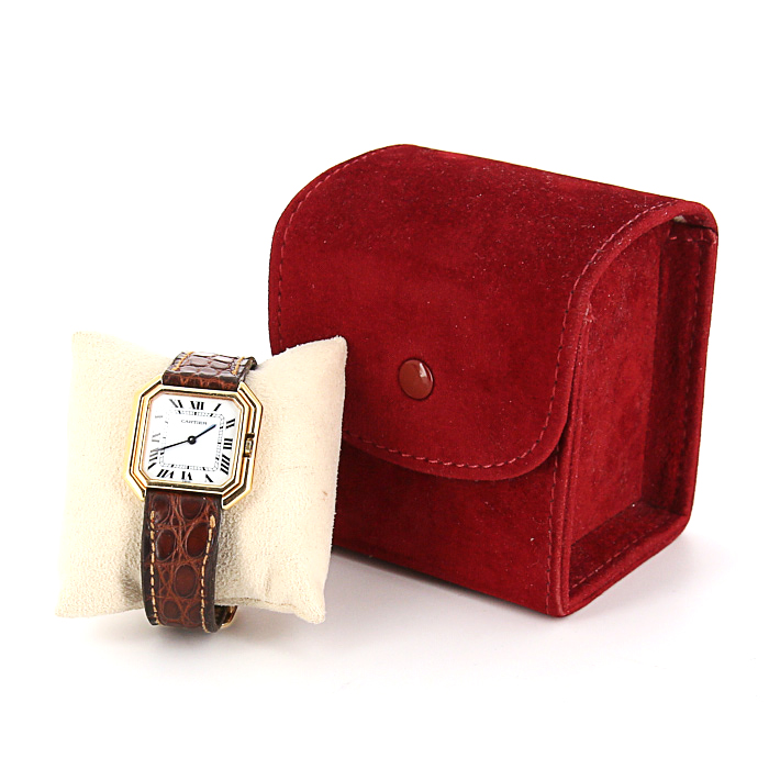 Montre Cartier Ceinture en or jaune Vers  1980 - Detail D2