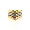Cartier ring in yellow gold,  white gold and pink gold - 360 thumbnail