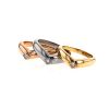 Cartier ring in yellow gold,  white gold and pink gold - Detail D2 thumbnail