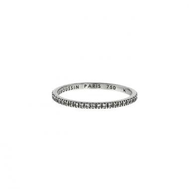 Sortija Mauboussin Parce Que Je l'Aime en oro blanco y diamantes