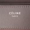 Celine Luggage medium model handbag in brown, orange and red leather - Detail D3 thumbnail