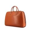 Louis Vuitton Sorbonne weekend bag in brown epi leather - 00pp thumbnail