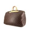 Louis Vuitton Alize suitcase in brown monogram canvas and natural leather - 00pp thumbnail