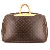 Louis Vuitton Alize suitcase in brown monogram canvas and natural leather - 360 thumbnail