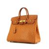Hermes Haut à Courroies handbag in natural leather ostrich leather - 00pp thumbnail