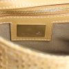 Bolso de mano Fendi Baguette en cuero trenzado color caramelo - Detail D3 thumbnail