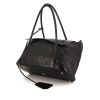 Hermès MM bag worn on the shoulder or carried in the hand in black Swift leather - 00pp thumbnail