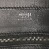 Hermès MM bag worn on the shoulder or carried in the hand in black Swift leather - Detail D3 thumbnail