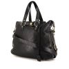 Yves Saint Laurent Muse large model shoulder bag in black leather - 00pp thumbnail