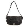 Chanel Pocket in the city bag worn on the shoulder or carried in the hand in black grained leather - 360 thumbnail