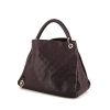 Louis Vuitton Artsy medium model handbag in purple monogram leather - 00pp thumbnail