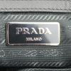 Bolso de mano Prada Lux Tote en cuero gris - Detail D4 thumbnail
