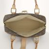 Louis Vuitton Manhattan handbag in brown monogram canvas and natural leather - Detail D2 thumbnail